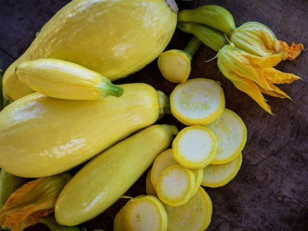 Summer squash grilled with butter!